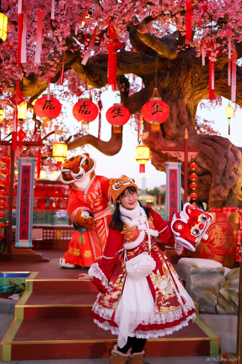 环球新春许愿树